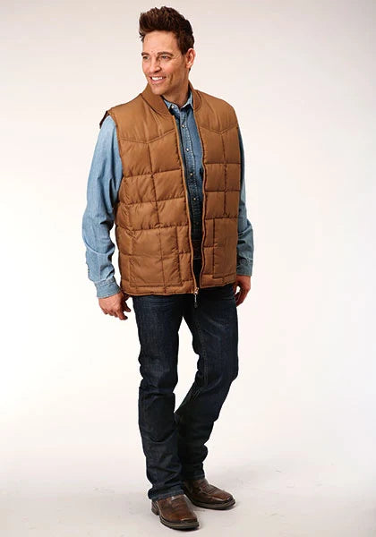 Chaleco de hombre Roper 1473 Poly Filled (Sillín)
