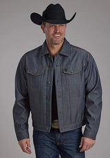 Roper 2252 con apariencia de mezclilla (azul) - Chaqueta softshell para hombre