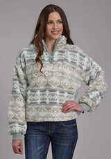 Sudadera de felpa para mujer Roper 2323 Aztec (Gris)