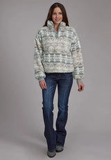 Sudadera de felpa para mujer Roper 2323 Aztec (Gris)