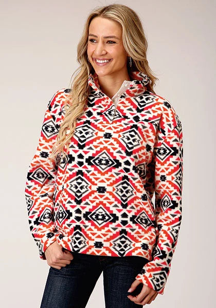 Roper 1350 Polar Print (Multi) - Suéter polar para mujer