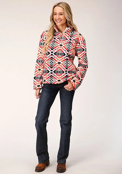 Roper 1350 Polar Print (Multi) - Suéter polar para mujer