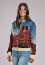 Chaqueta Bomber Roper 2532 Desert View (Multi) - Mujer