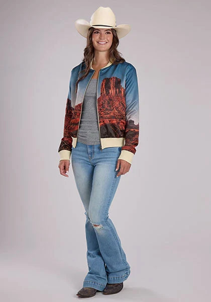 Chaqueta Bomber Roper 2532 Desert View (Multi) - Mujer
