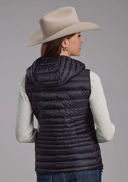 Roper 2165 Parachute (negro) - Chaleco de nailon para mujer
