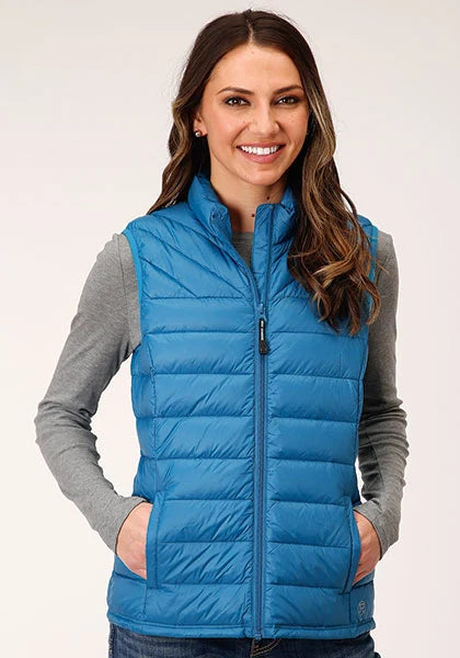 Chaleco de nailon Roper 2165 Parachute (azul) - para mujer