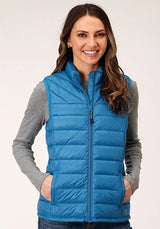 Chaleco de nailon Roper 2165 Parachute (azul) - para mujer