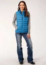 Chaleco de nailon Roper 2165 Parachute (azul) - para mujer