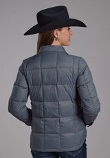 Chaqueta de nailon para mujer Roper 2165 Parachute Pockets (Steel)