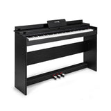 88 Key Full Size Electric Piano Keyboard with Stand 3 Pedals MIDI Function