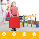 6 cojines de suelo cuadrados para niños pequeños de 15 pulgadas, asientos de espuma suave y flexible con asas