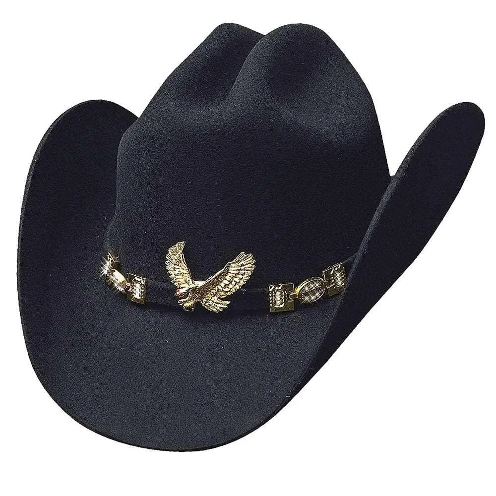 Bullhide El Indiscreto - Sombrero de vaquero de fieltro de piel (8x)