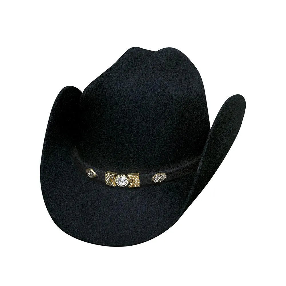 Bullhide El Educado - Sombrero Vaquero de Fieltro de Lana para Niños