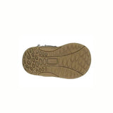 Roper Bump (White/Brown) - Infant Cowboy Booties
