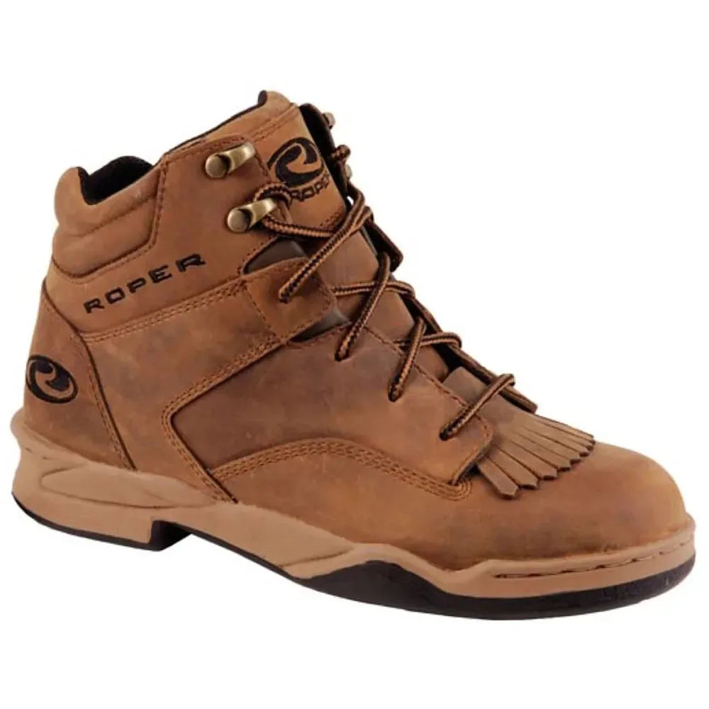 Roper ExplorerX (Marrón) - Bota de senderismo de cuero para hombre