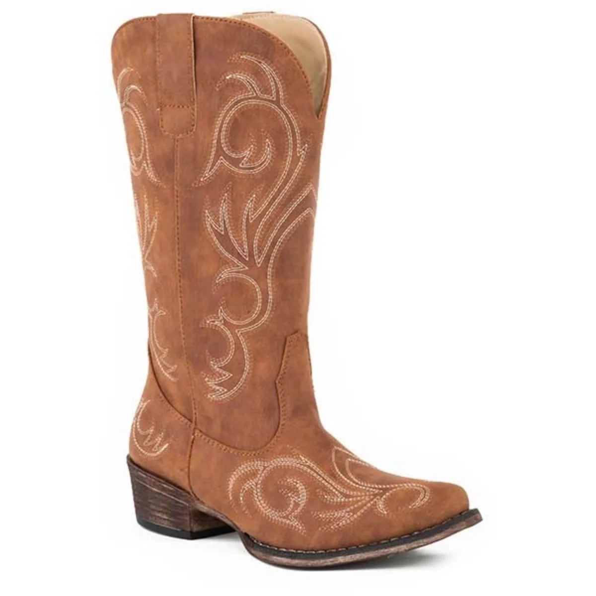 Roper Riley (Tan) - Botas Cowgirl para Mujer