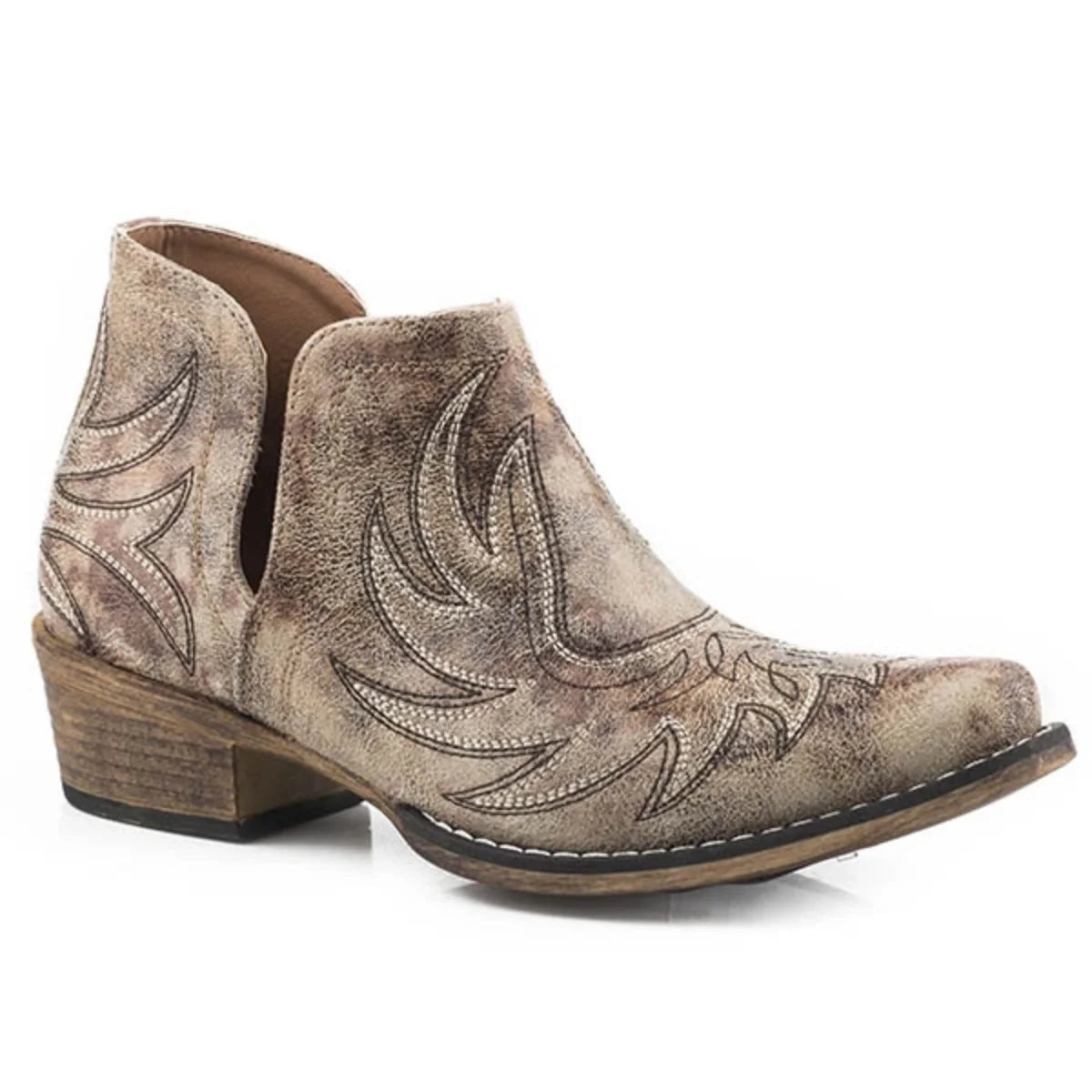Bota vaquera Roper Ava Vintage (marrón claro/marrón) - para mujer