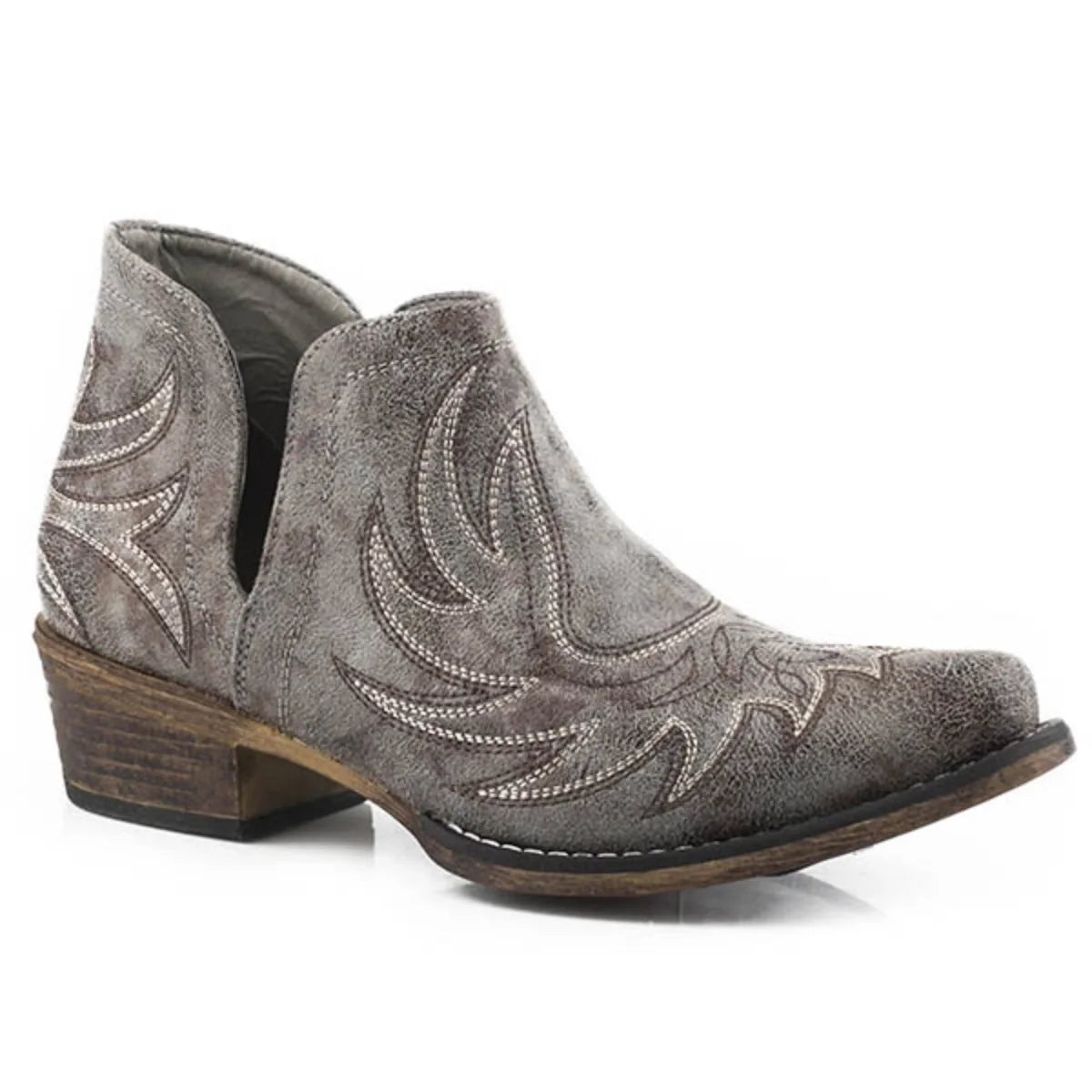 Roper Ava Vintage (gris) - Bota vaquera para mujer