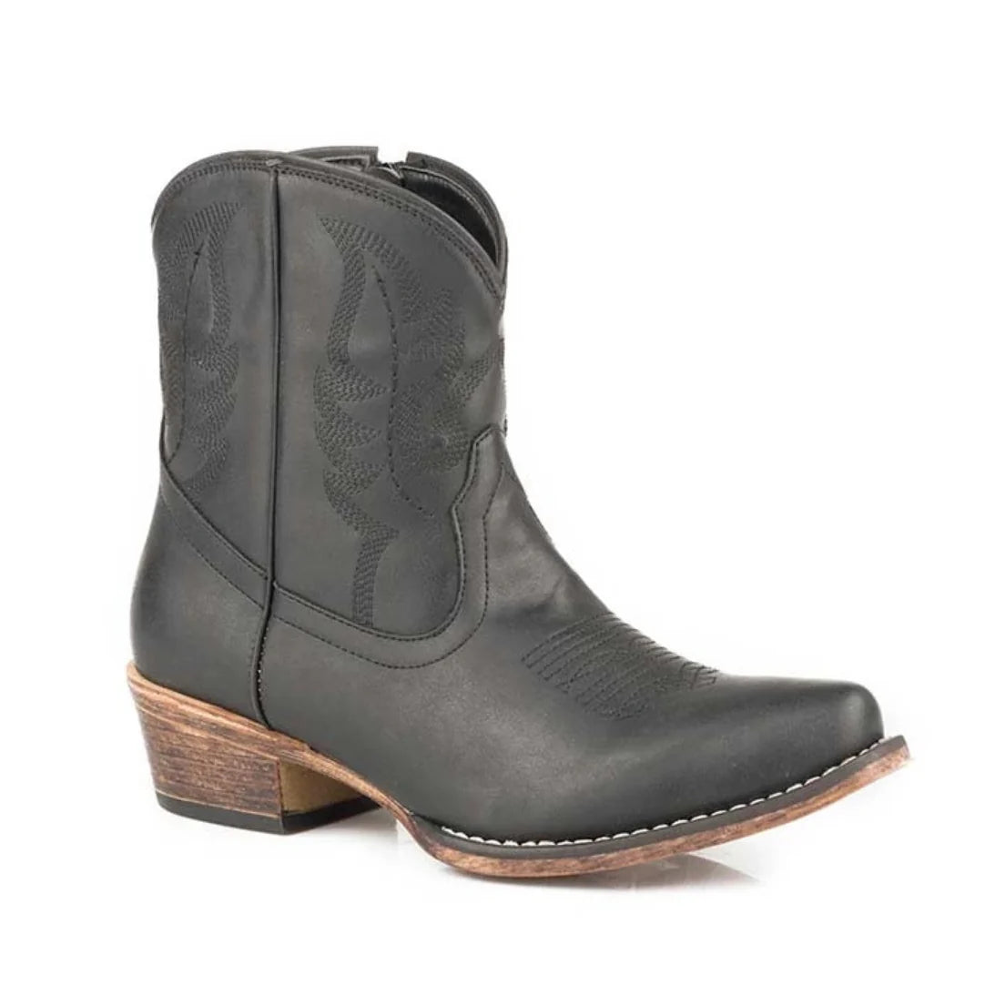 Roper Shay (negro) - Botas vaqueras de mujer