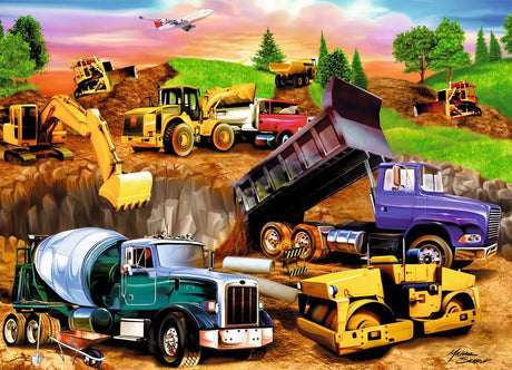 Puzzle: Construction Crowd