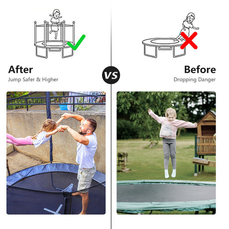 Red de Repuesto de Seguridad y Protección para Trampolín de 10 Pies