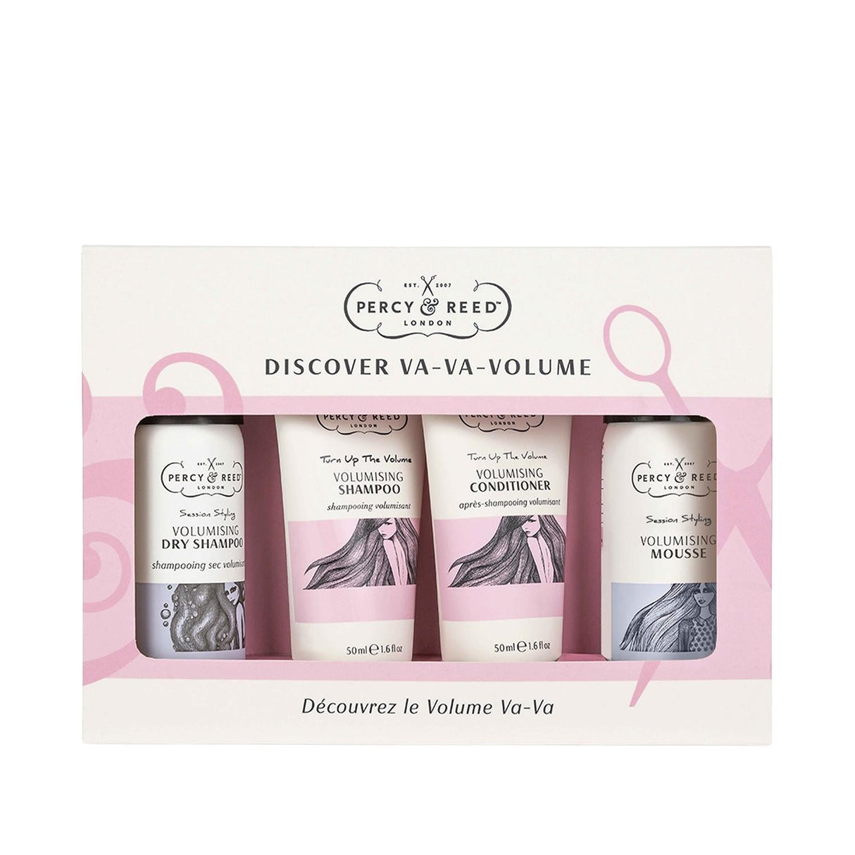 Percy & Reed Va-Va-Volume Hair Care Set: Volumizing & Thickening for Fine Hair | Fuller, Thicker Hair & Enhanced Volume
