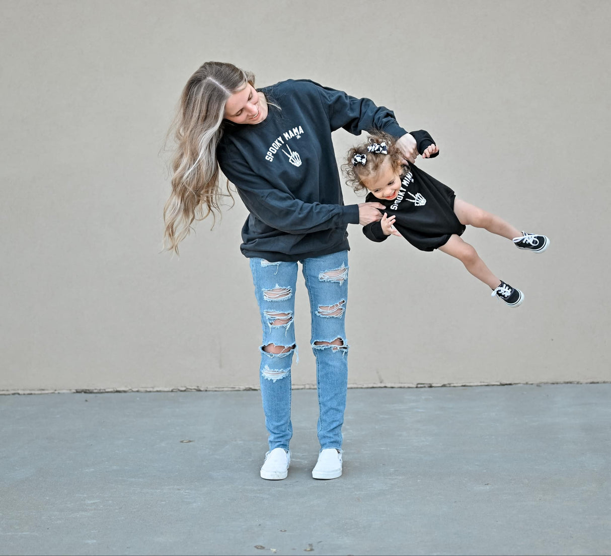 Mameluco Sudadera 'Spooky Mini'