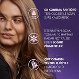 Wella Koleston 7 Ash Grey Tones 7/18 - Shimmering Pearl Ash Brown | 100% Intense Color
