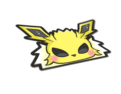 Pokemon: Jolteon Eeveelution Peeker