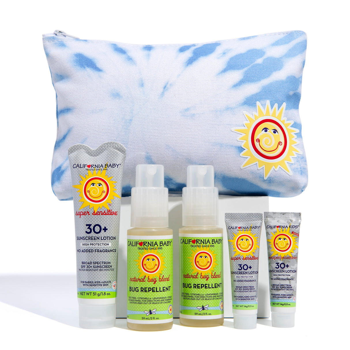 Paquete de protector solar sin perfume + repelente de insectos