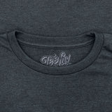 Original Coors Rodeo Cowboy Front and Back Print T-Shirt - Denim Black Heather