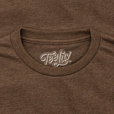 Count Chocula Distressed Monster Cereal Logo T-Shirt - Heather Brown