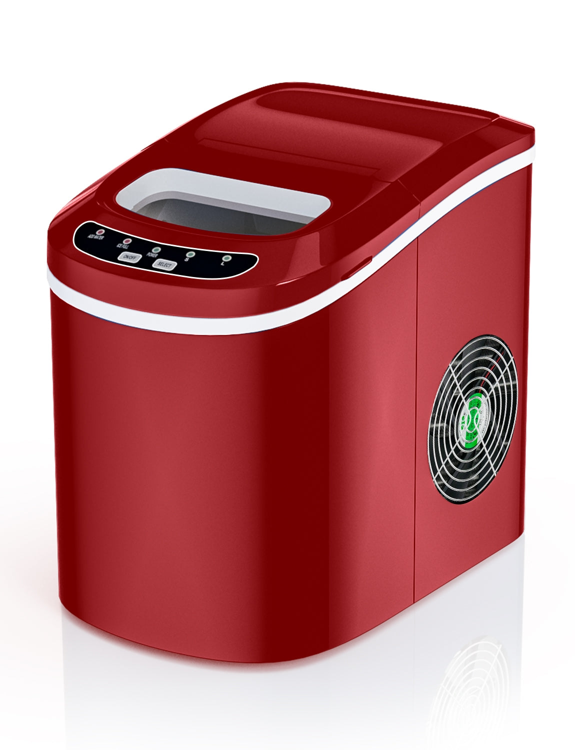 Mini máquina eléctrica portátil y compacta para hacer hielo