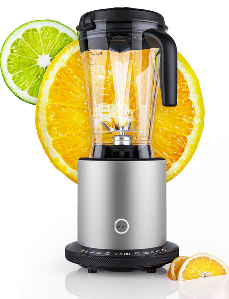 Licuadora de Alta Potencia de 1500W con 10 Velocidades para Smoothies