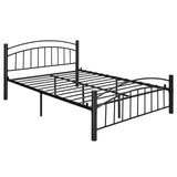 Modern Platform Bed with Headboard and Footboard