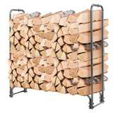 4 Feet/5 Feet/6 Feet/8 Feet Firewood Storage Log Rack
