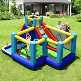 Castillo hinchable con soplador de 735W