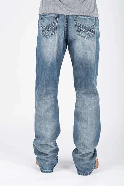 Tin Haul 420 Regular Joe Deco Stitch Pockets (lavado claro) - Vaqueros bootcut para hombre