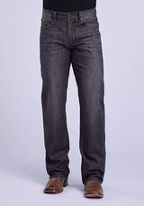 Tin Haul 420 Regular Joe Costuras Doradas (Lavado Oscuro) - Jeans de Hombre Corte Bota