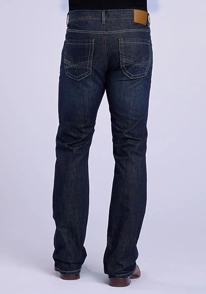 Tin Haul 1660 Jagger Fit Corded Deco (lavado oscuro) - Vaqueros bootcut para hombre