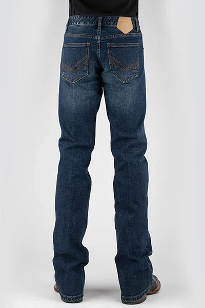 Tin Haul 1661 Jagger Stretch Fit (Dark Wash) - Jeans de hombre corte bota