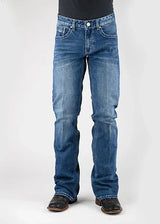 Tin Haul 1661 Jagger Stretch Fit (lavado medio) - Jeans de hombre corte bota