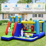 Castillo hinchable con soplador de 735W