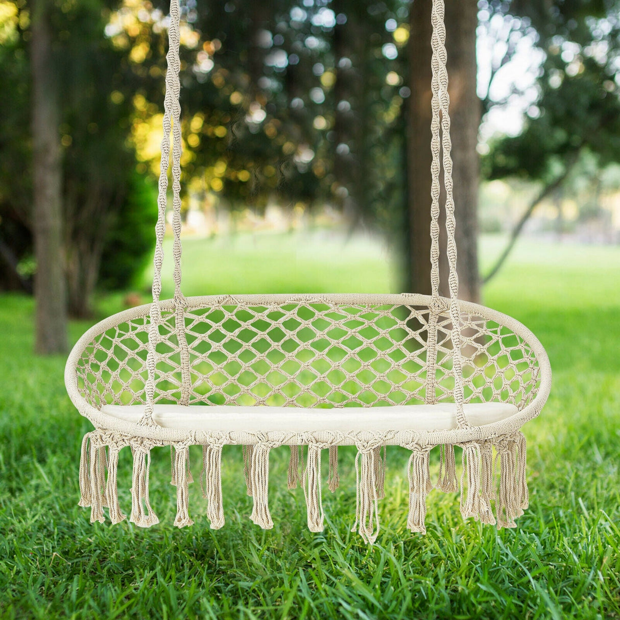 Sillón colgante para hamaca de 2 personas