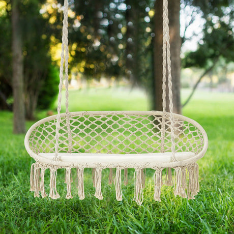 Sillón colgante para hamaca de 2 personas