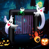 7.5 Feet Halloween Inflatable Archway Blow-up Festive Decoration for Backyard and Porch