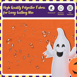 Calabazas Hinchables de Halloween de 2.74 metros de Largo con 2 Fantasmas