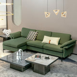 Sofá seccional modular extra grande en forma de L con chaise reversible para 4-5 personas