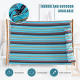 Hamaca de exterior con almohada desmontable
