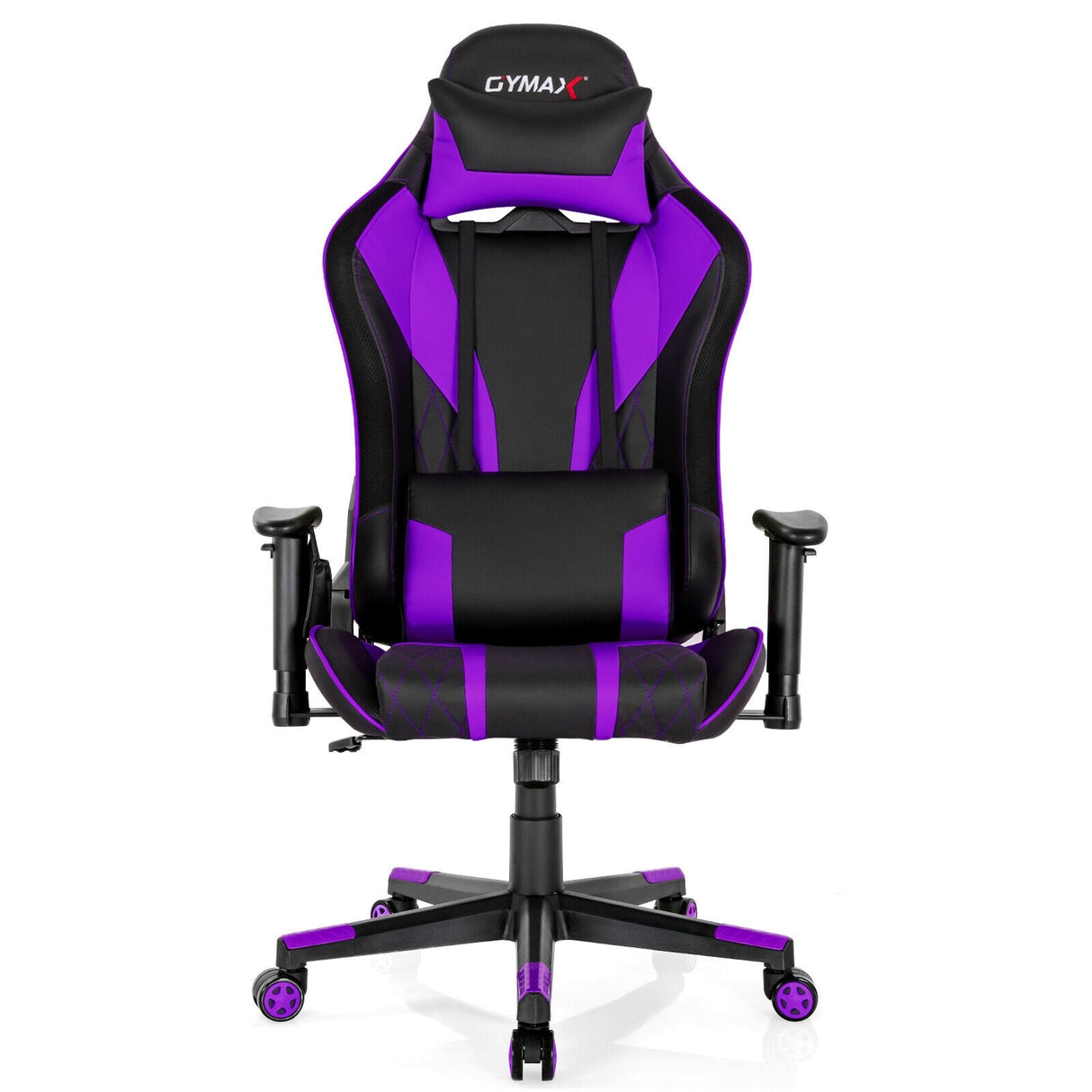 Silla Gamer Ajustable Giratoria para Computadora con Luces LED Dinámicas
